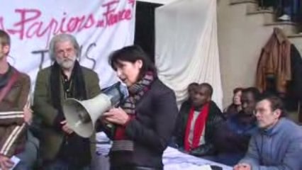 Travailleurs sans-papiers isolés - Conférence de presse (C)