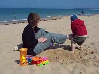 le 21 avril 2009, à la plage Ile d'oléron
