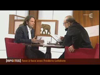 ripostes du 26 avril frederic lefebvre en invité