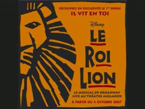 Le roi lion-il vit en toi
