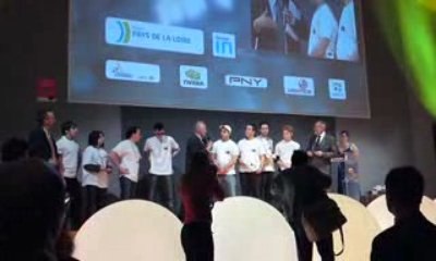 Laval Virtual 09 : victoire team l'Ecole de Design