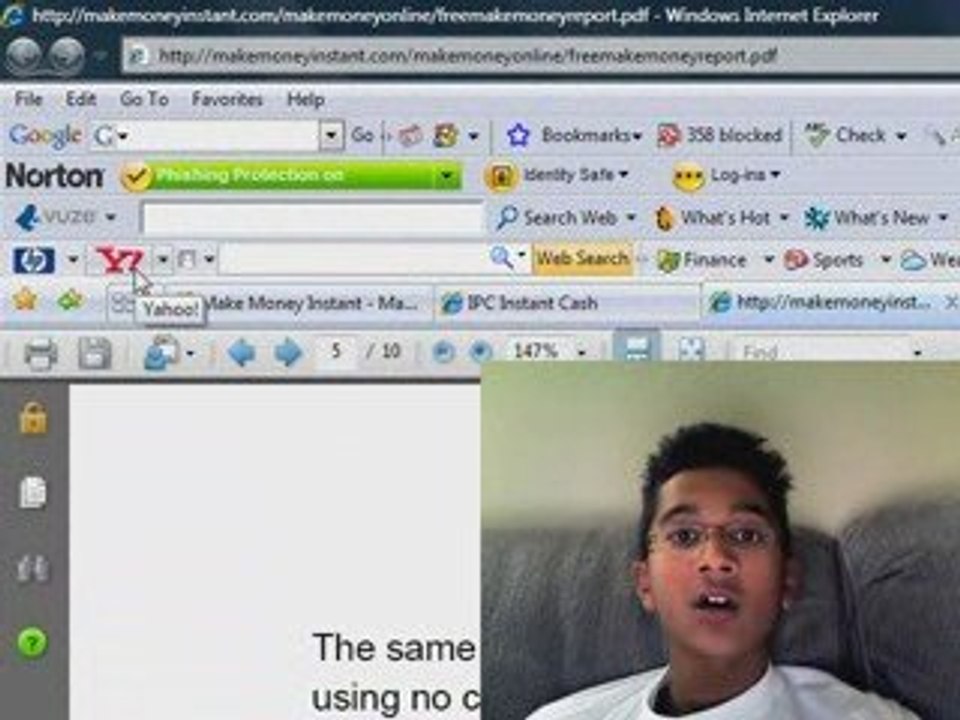 Free eBook - IPC Instant Cash - Easy Ways To Make Money