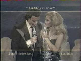 Dalida & Iglesias - La vie en rose