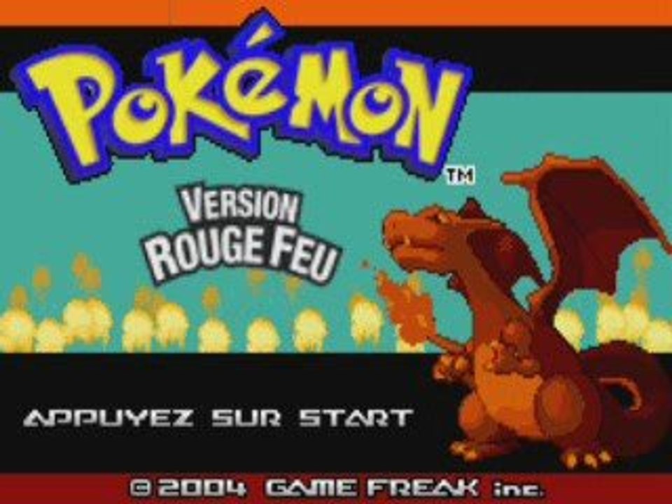 Test Video Pokemon Rouge Feu/ Vert feuille