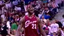 NBA LeBron and the Cavs as they swept the Pistons Playoffs 2