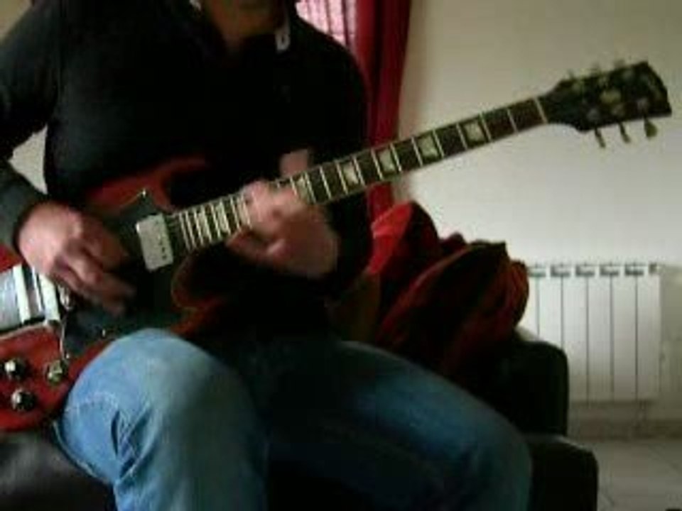 Gibson 1969  SG : ACDC Back in black