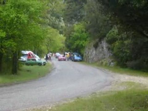 Course de cote historique Murs 26-04-09 pelloux lancia delta