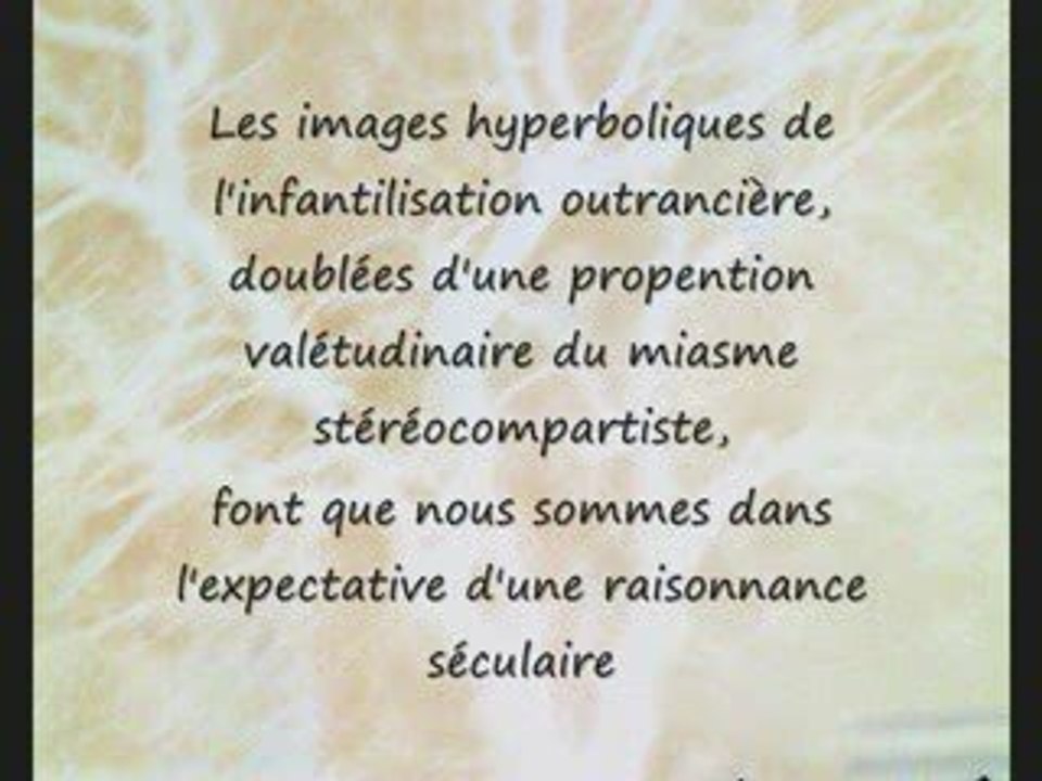 Première leçon