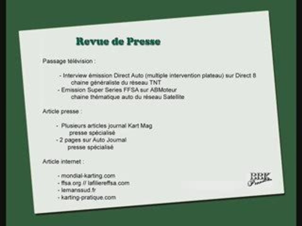 Revue de presse