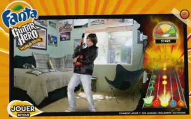 Fanta Guitar Hero Wolrd Tour Franzou Guitare 113602 point...