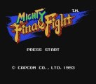 Mighty Final Fight [NES] capcom - 1993 - Beat'em all 2D