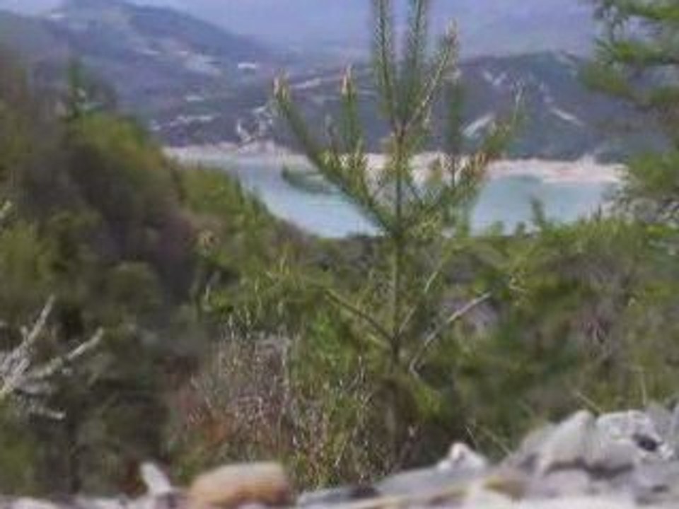 virée au lac de Serre-poncon