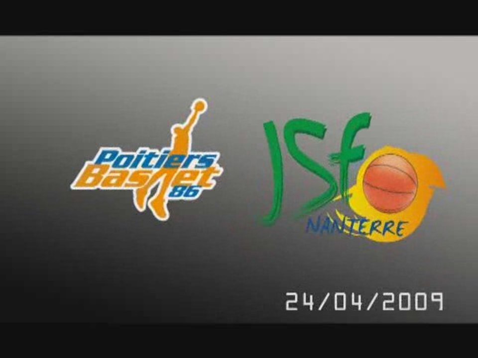 Basket, Pro B : Poitiers - Nanterre (2008-2009)