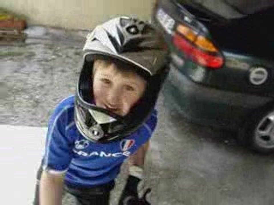 fabien en velo