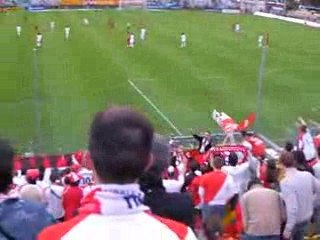 Le Mans - Monaco - Supporters après but