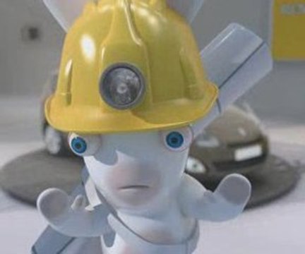 Les lapins crétins et le nouveau scenic renault