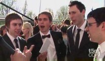 Cast of The InBetweeners at BAFTA's TV Awards