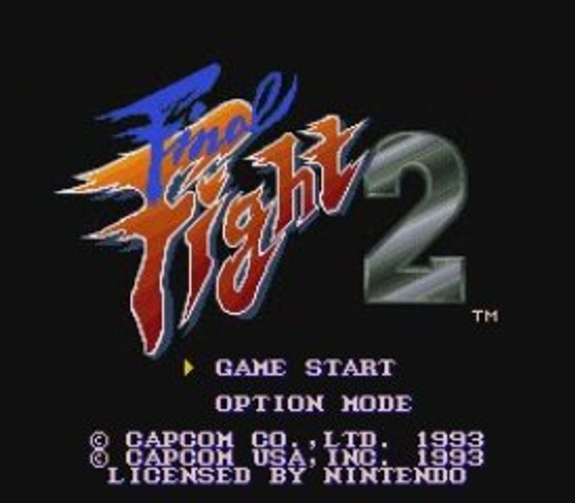 Final Fight 2 [SUPER NES] capcom - 1993 - Beat'em all 2D