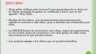 Truco para Hablar con una Chica - Como Seducir a Una Mujer