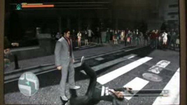Ryu ga Gotoku 3 - Bug durant un combat (Yakuza 3)