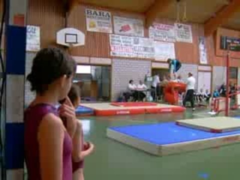 Amélie a la table de saut