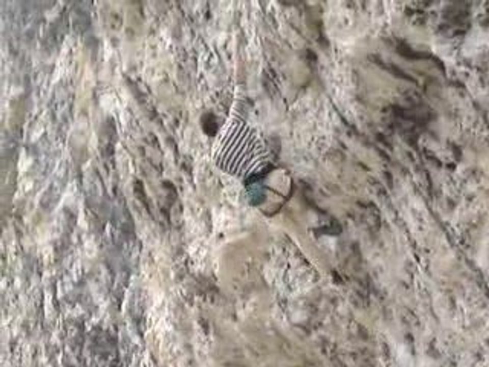 spit blues (8a) à saint léger du ventoux
