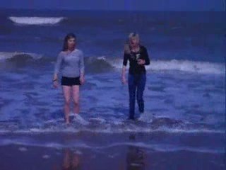 La Mer avec Hélène , Mahouro , Antoine