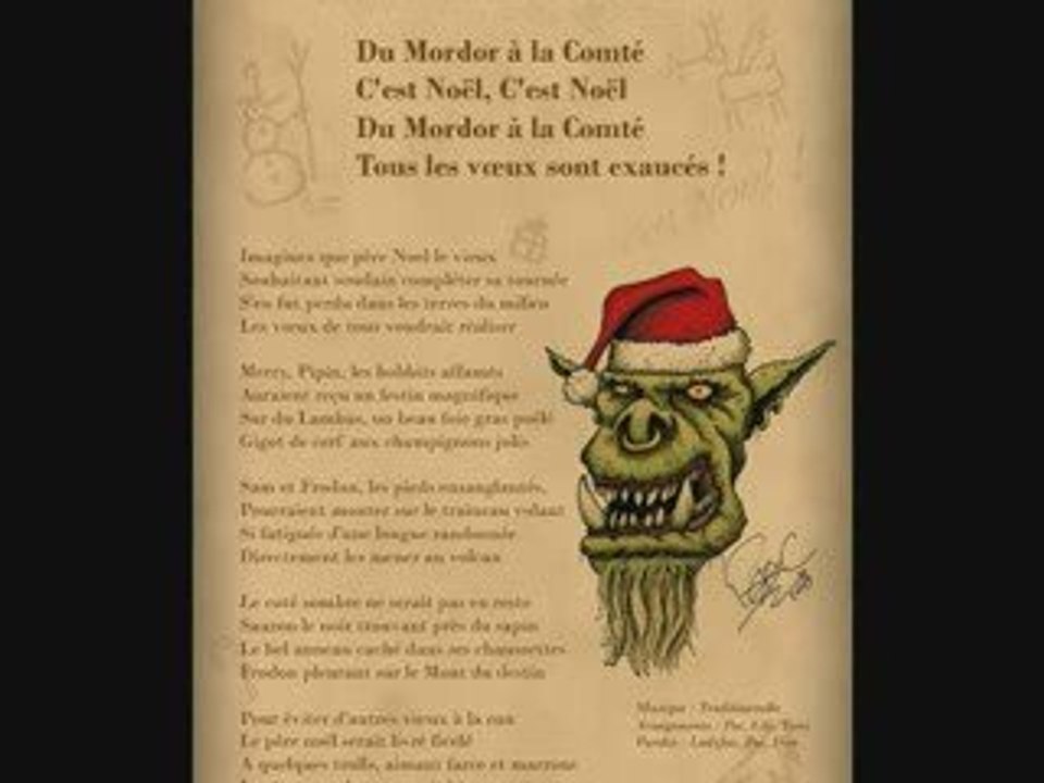 noel en mordor presenter par juju6015