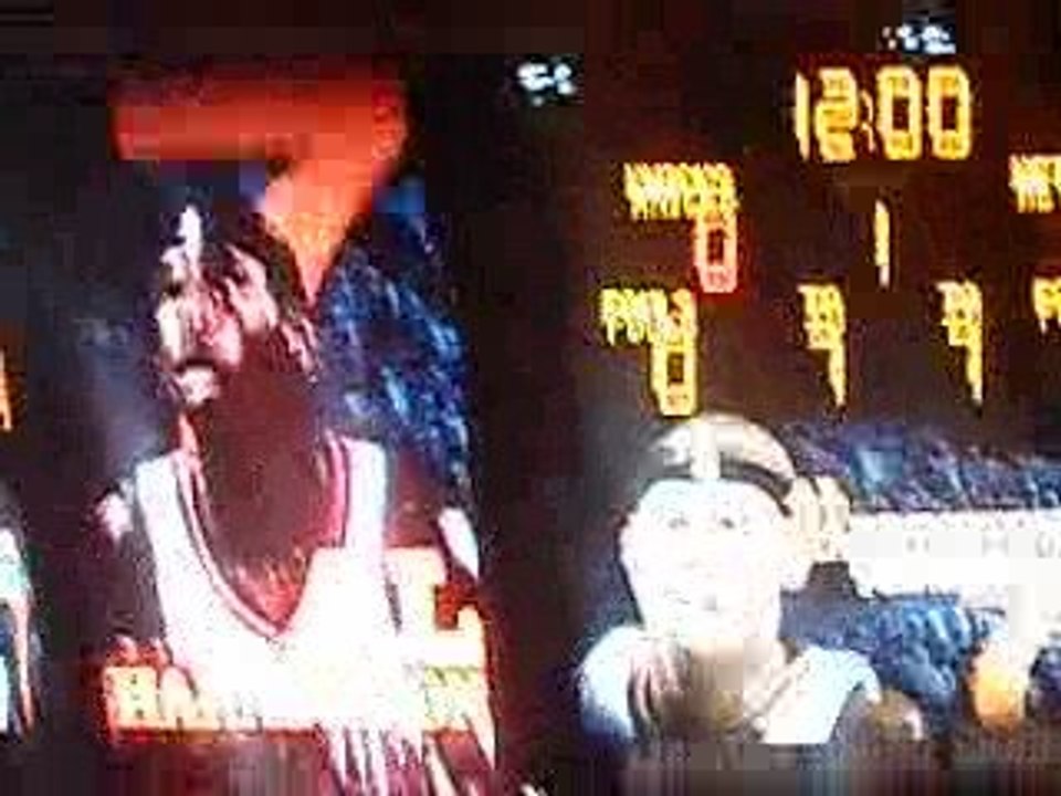 4/15/09 - Nets Vs. Knicks - Starting Lineups Introduced