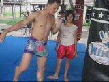 TATA 12yo thai girl Muay Thai boxer