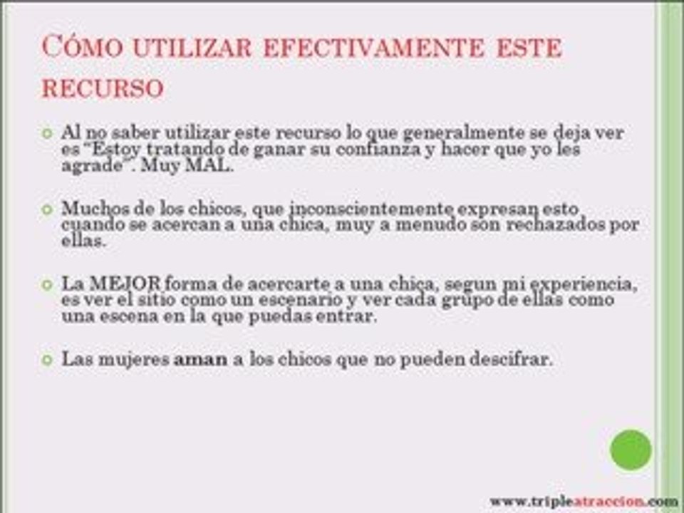 Truco para Hablar con una Chica - Como Conquistar Mujeres