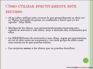 Truco para Hablar con una Chica - Como Conquistar Mujeres