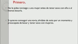 Como Conseguir Novia en 3 Pasos- Como Conquistar a una Mujer