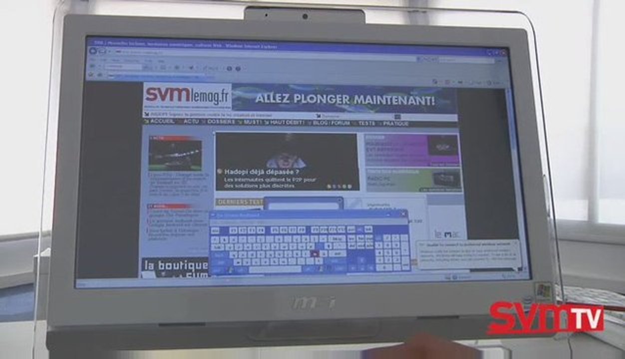 WindTouch AE1900 : le tout-en-un tactile selon MSI