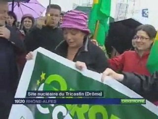 France 3 - 26 avril 2009 - Die-in avec Michèle Rivasi