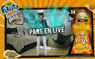 Fanta Guitar Hero Wolrd Tour Drizzt Guitare 106503 points