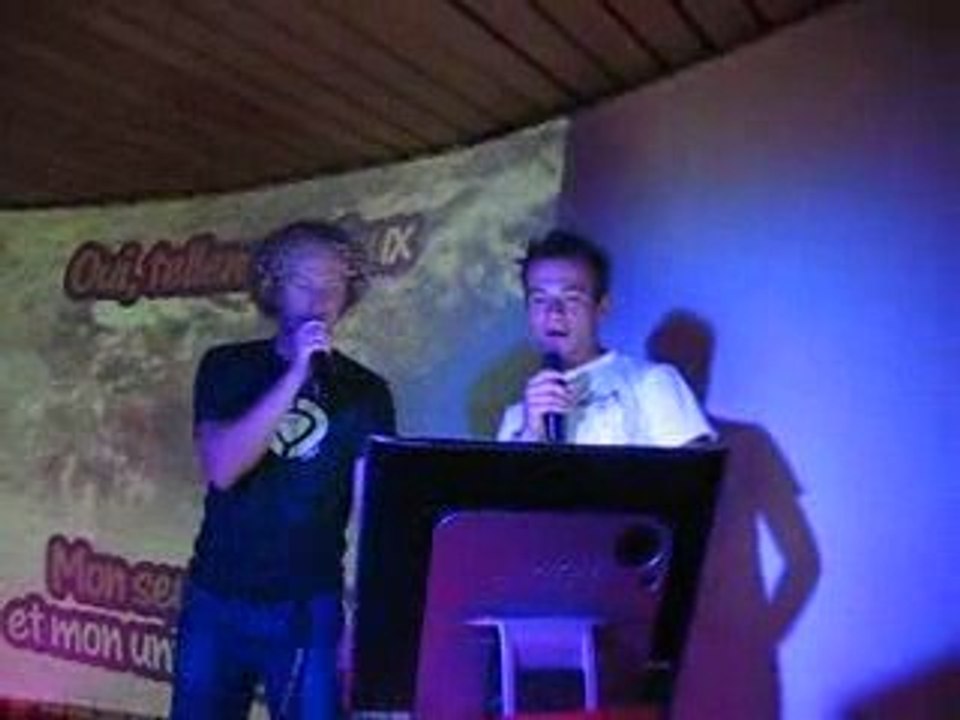 Stef et Mickael alias Dalida et Delon !