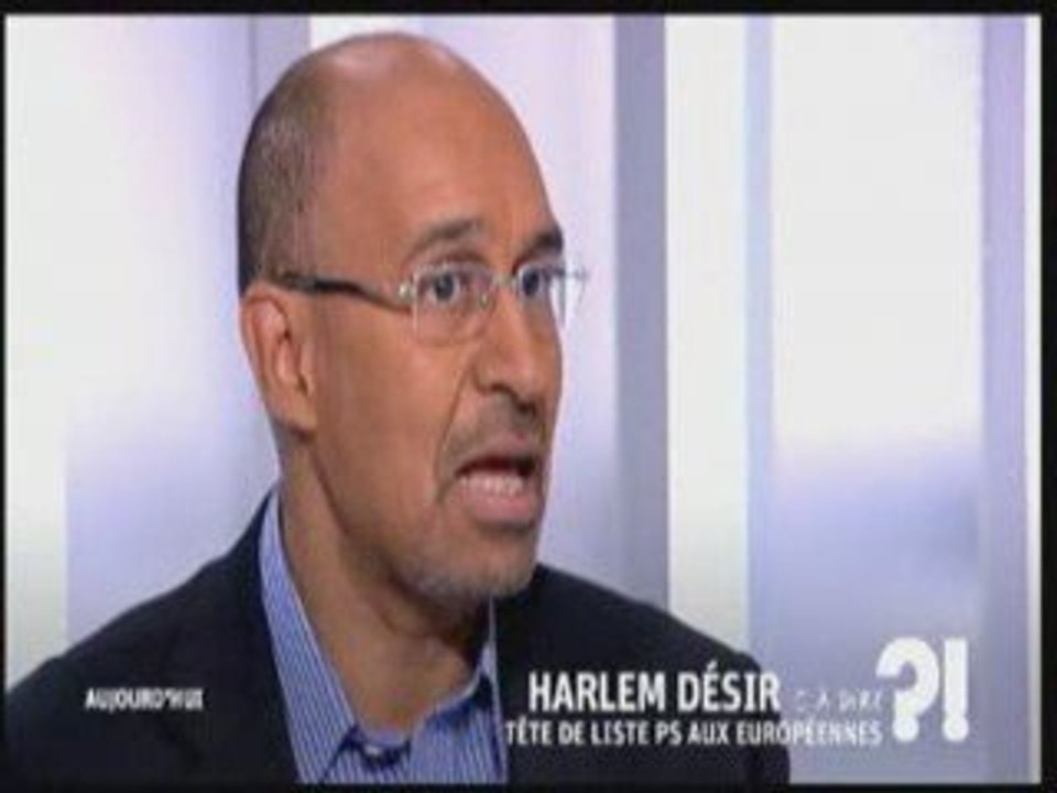 Harlem Désir invité de "C'est à dire" sur France 5