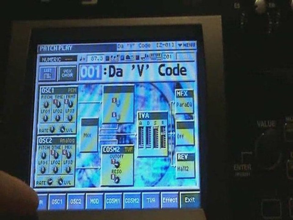 Roland Vsynth XT par "coyote14" partie 1/5