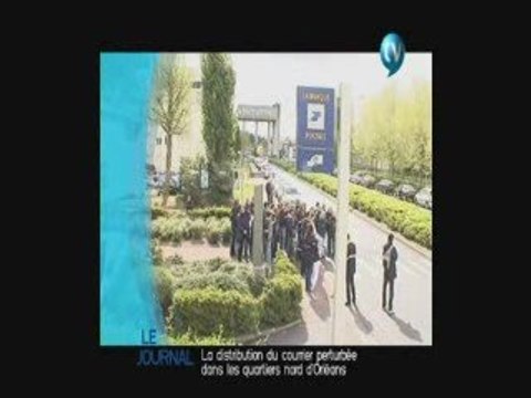 Grève des Facteurs d'Orléans - 28/04/09 sur Orléans TV