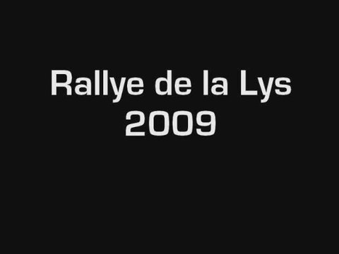 Rallye de la Lys 2009