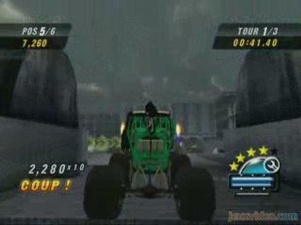 Monster Jam : Chaos Urbain - Wii - PS2 gaming live