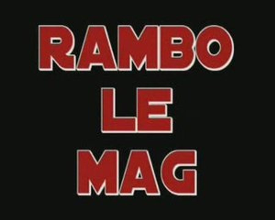 RAMBO LE MAG Septembre 2008
