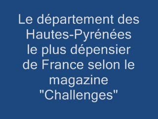 Les Hautes-Pyrénées au top national de la fiscalité
