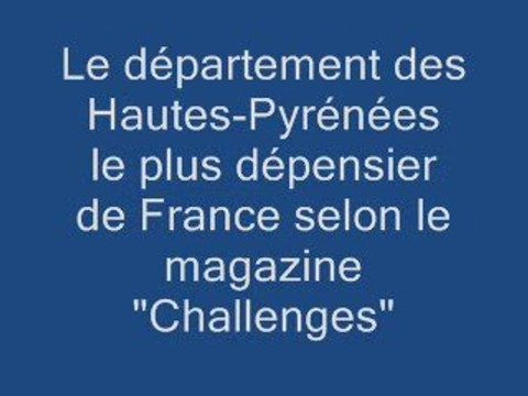 Les Hautes-Pyrénées au top national de la fiscalité