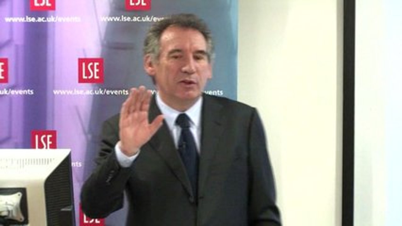 François Bayrou: rencontre avec les étudiants de la LSE - 1