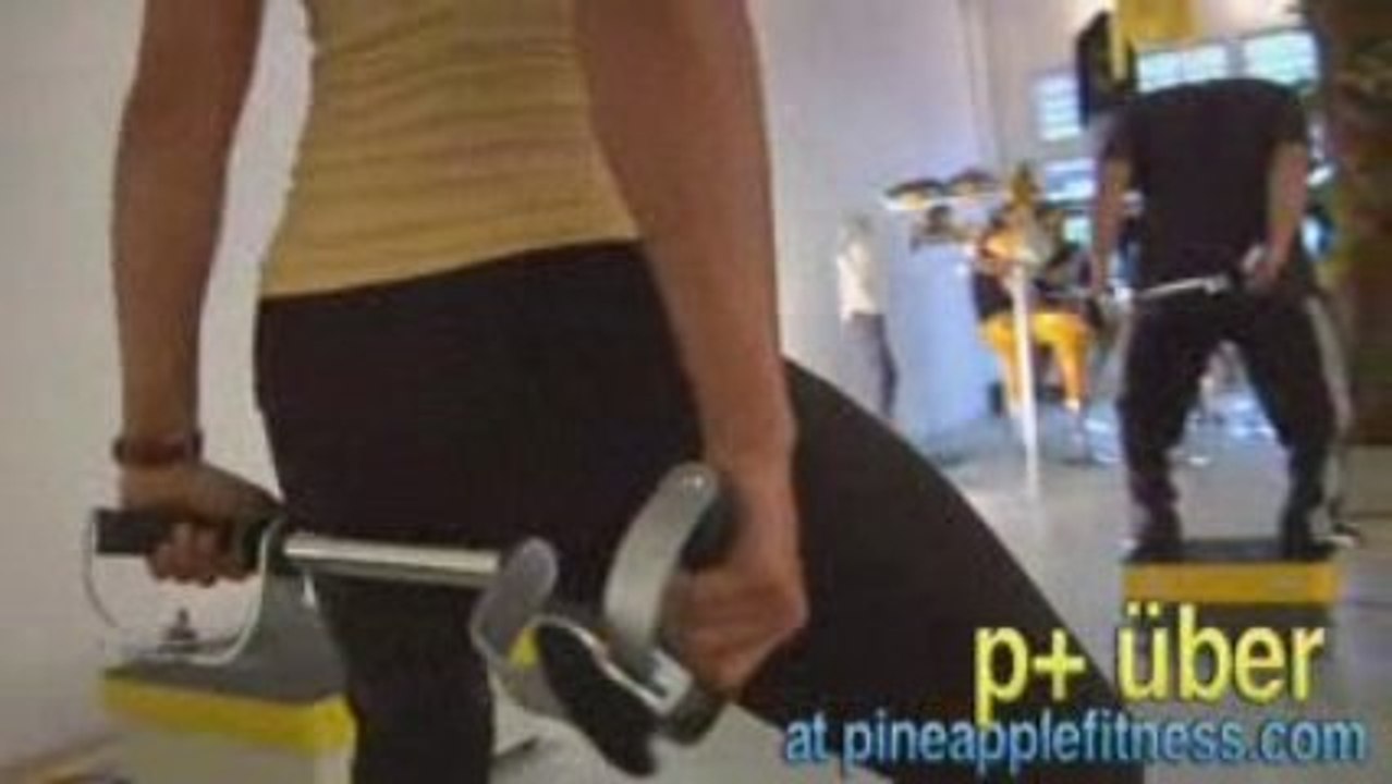 cours gym sur plateforme vibrante