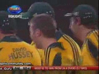 Pak vs Aus 3rd ODI Pt4