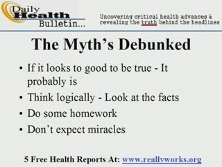 How to spot diet myths and diet scams yourself