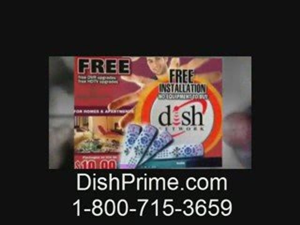 Special Offer Promo of Dish Network Satellite TV